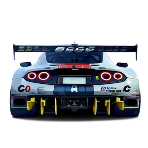 Racing Car Rear View Png 06262024 PNG Image