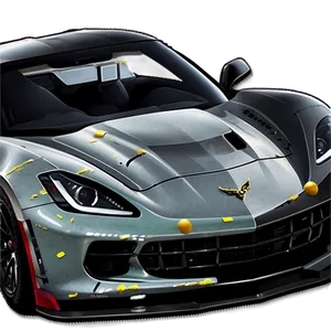 Racing Corvette Png Agc PNG Image