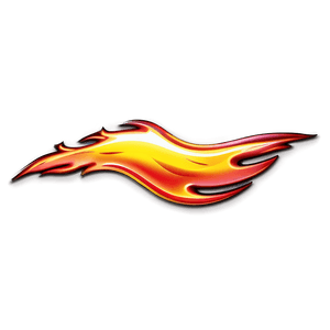 Racing Flames Decal PNG fei54 PNG