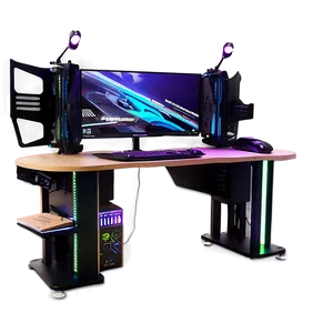 Racing Gaming Desk Png 06212024 PNG Image