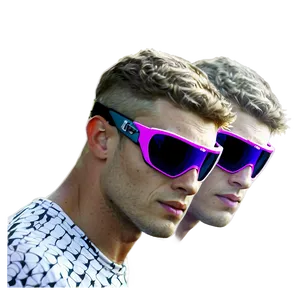 Racing Pit Viper Sunglasses Model Png Kam PNG Image