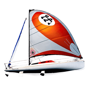 Racing Sailboat Action PNG 05242024 PNG