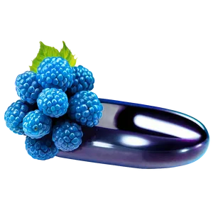 Radiant Blue Raspberry Png Ujy47 PNG Image