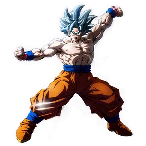 Radiant Goku Ultra Instinct Png 06292024 PNG Image