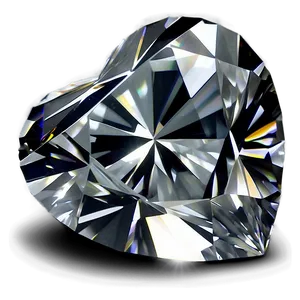 Radiant Heart Shaped Diamond Png Kiy58 PNG Image