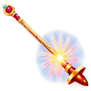 Radiant Magic Wand Png 06252024 PNG Image