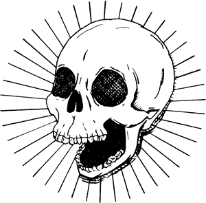 Laughing Skull Tattoo, HD Png Download PNG image with transparent background