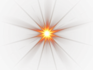 Radiant Sunburst Glow PNG Image