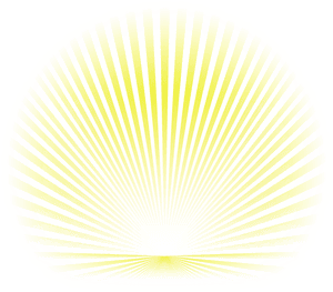 Radiant Sunburst Pattern PNG image with transparent background