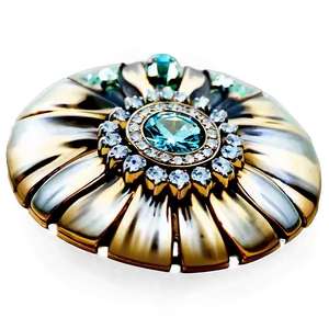 Radiant Tiffany Brooch Png Jiw PNG Image