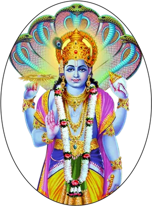 Radiant_ Vishnu_ Artwork.png PNG Image