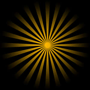 Radiating Sunburst Pattern PNG image with transparent background