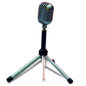 Radio Mic With Stand Png Gnm12 PNG Image