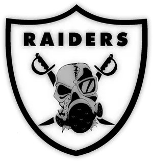 Raiders Skulland Shields Logo PNG Image