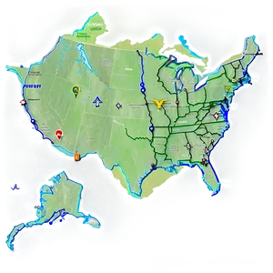 Railway Network Map Png Ild55 PNG Image