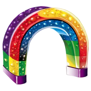 Rainbow Arch Clipart Png 06122024 PNG Image