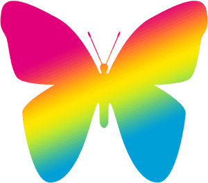 Lgbt Png Clipart - Butterfly Lgbt, Transparent Png PNG image with transparent background