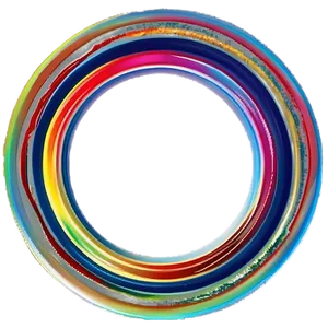 Rainbow Circle Vector Art Png Dwm64 PNG Image