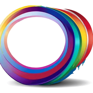 Rainbow Circle Vector Art Png Pge PNG Image