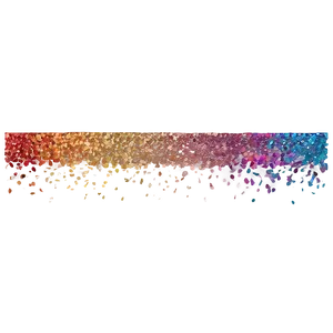 Rainbow Glitter Line Design Png 52 PNG Image