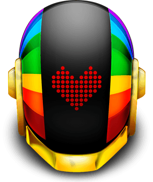 Daft Punk Transparent Images - Daft Punk Icon Png, Png Download PNG image with transparent background