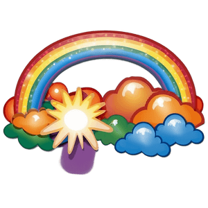 Rainbow Illustration PNG 04292024 PNG image with transparent background