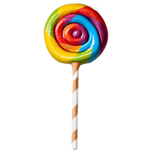 Rainbow Lollipop PNG 05252024 PNG