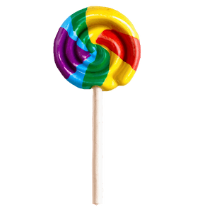 Rainbow Lollipop PNG rsb61 PNG