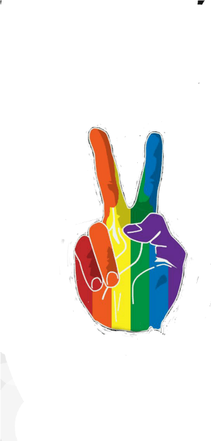 Lgbt Pride Tumblr Hand Png Pride Tumblr - Stickers Transparent Lgbt, Png Download PNG image with transparent background