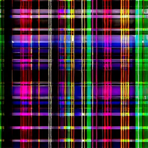 Rainbow Plaid Pattern Png 6 PNG Image