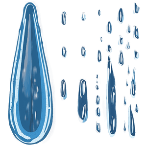 Raindrop Illustration PNG 06202024 PNG