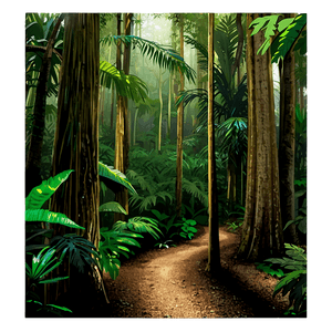 Rainforest Exploration Trail PNG wuj PNG with transparent background
