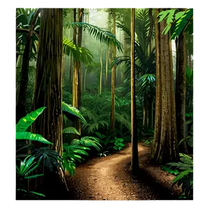 Rainforest Exploration Trail Png Wuj PNG Image