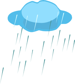 Clip Art Showers Clip Art Techflourish - Rain Clipart Png, Transparent Png PNG image with transparent background