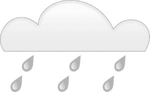 White Rain Cloud Png , Png Download - Rain Cloud White Png, Transparent Png PNG image with transparent background