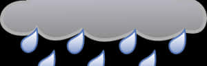 Rainy Weather Icon PNG image with transparent background