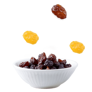 Raisins in Bowl PNG 06262024 PNG with transparent background
