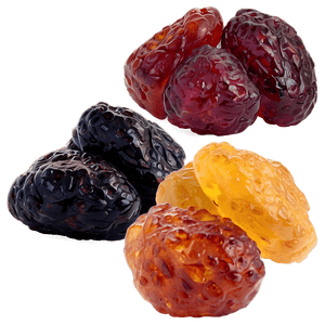Raisins Mix Variety PNG 06262024 PNG with transparent background