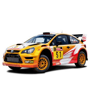 Rally Car Racing PNG odn19 PNG image with transparent background