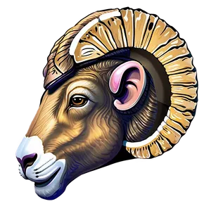 Ram Head Profile View Png Jfy PNG Image