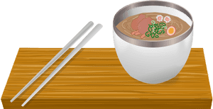 Transparent Chopstick Clipart - Clipart Of Ramen, HD Png Download PNG image with transparent background