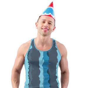 Random Person In Party Hat Png Hom PNG Image