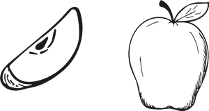 Ranunculus Drawing Hand Drawn Clip Art Freeuse Library - Drawing Fruit In Cartoon, HD Png Download PNG image with transparent background