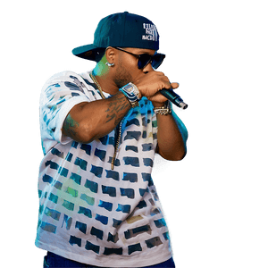 Rapper in Hip Hop Battle PNG 9 PNG image with transparent background