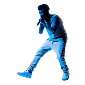Rapper in Motion PNG ghk17 PNG image with transparent background