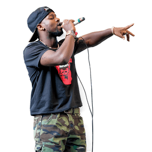 Rapper Performing Live PNG 20 PNG with transparent background