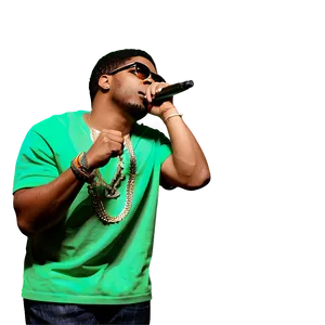 Rapper With Crowd Background Png Gis19 PNG Image