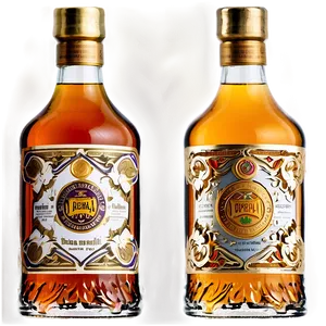 Rare Collectible Liquor Bottle Png 5 PNG Image