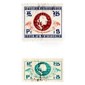 Rare Vintage Stamp Scan Png Kvf PNG Image