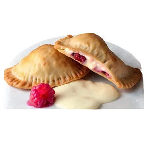 Raspberry And White Chocolate Empanadas Png 06122024 PNG Image